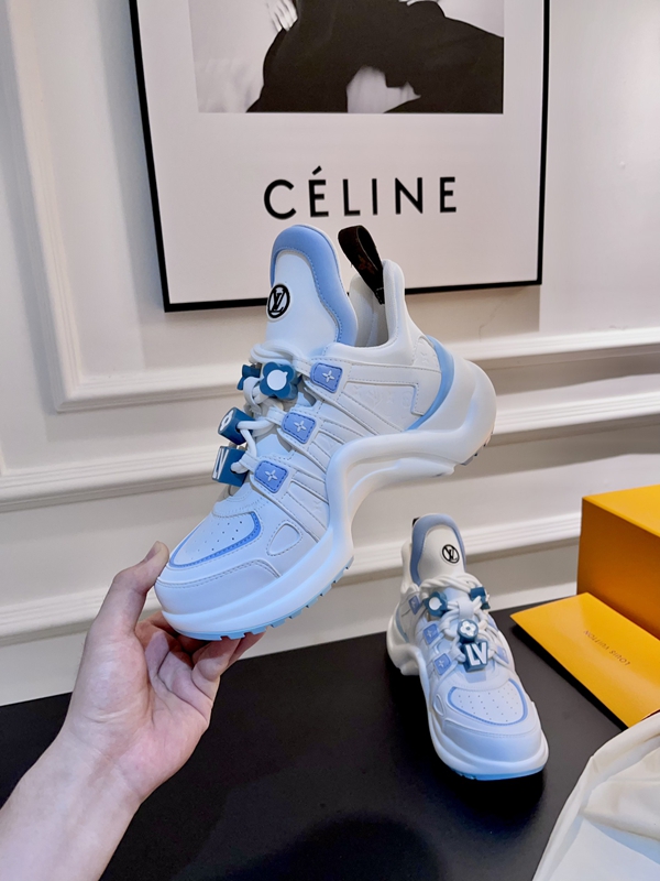 ルイヴィトン靴角部分ディテール